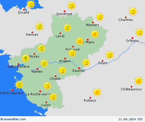 Forecast map