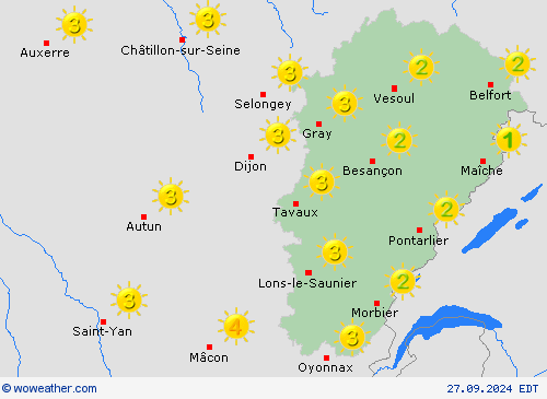 Forecast map