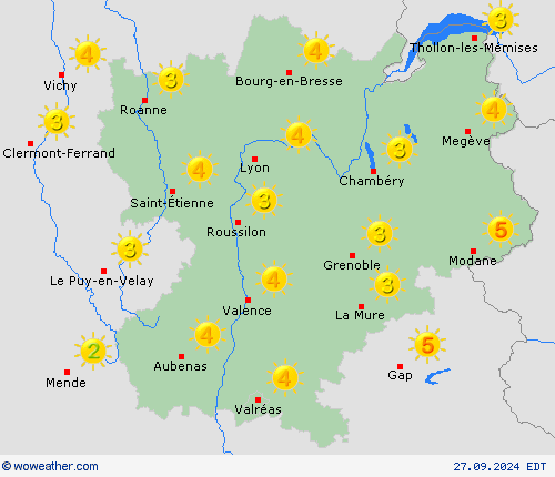 Forecast map